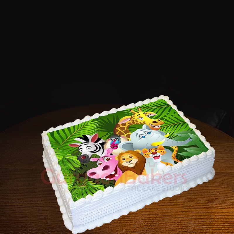 african safari cake