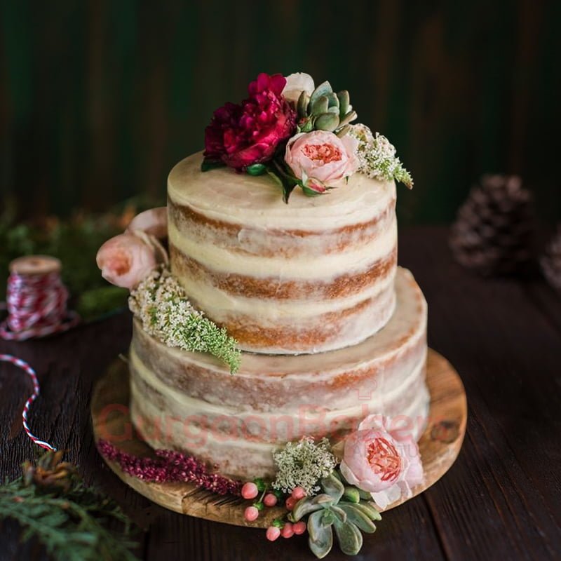 charming rustic wedding cake prices