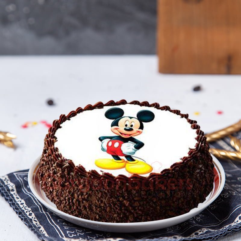 chocolate mickey cake