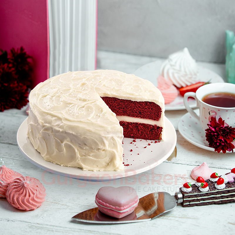 cream cheese velvet cake