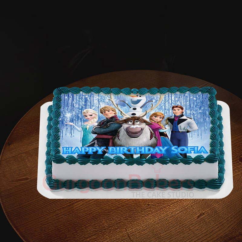 frozen gang cake