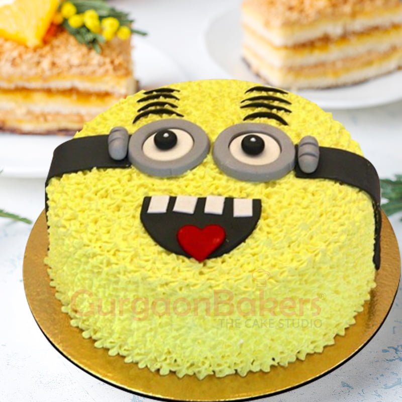 minion mania cake