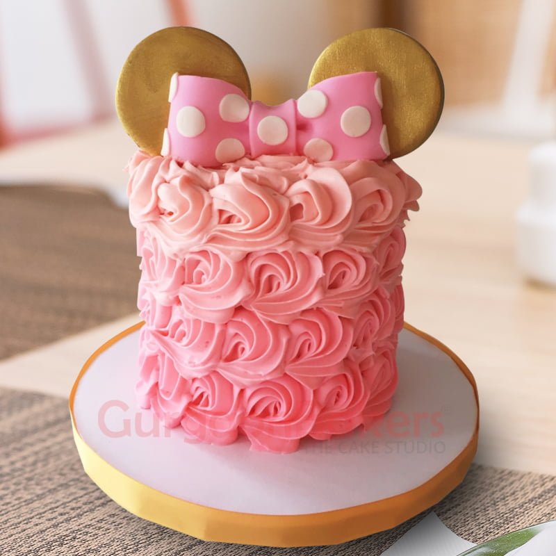 minnie birthday cake