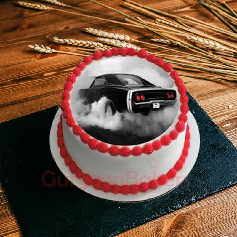 mysterious racing cake