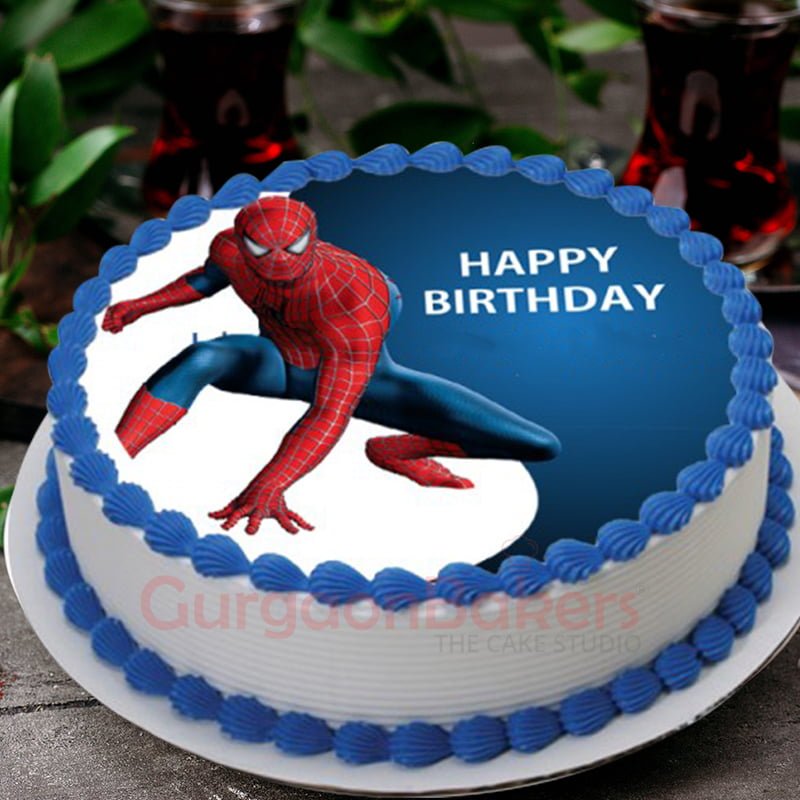 splendid spidey cake