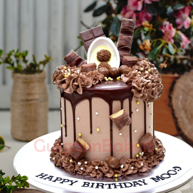 ott choco drip cake