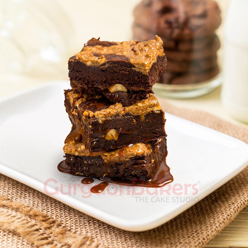 peanut butter brownies