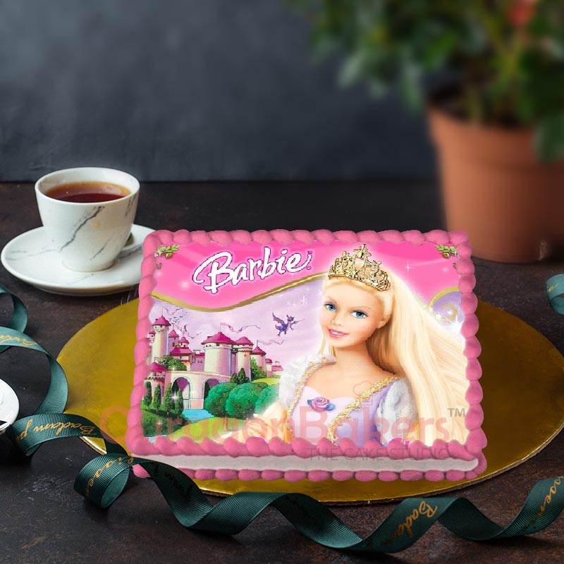 barbie princess cake