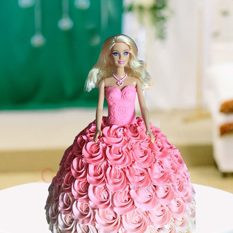 Fashionista Barbie Cake