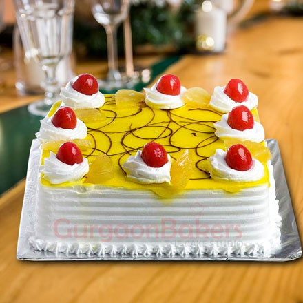 pretty pineapple swirls cake1