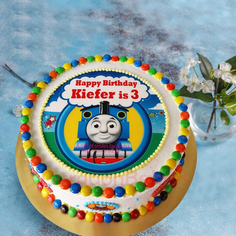 Thomas the Tank Engine Gems Cake