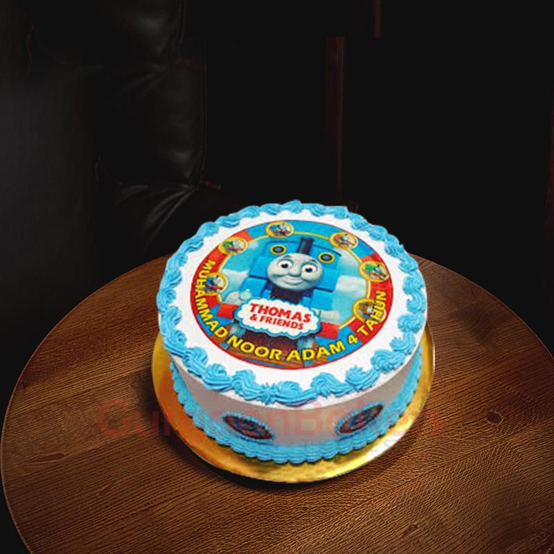 Thomas the Tank Engine Photo Cake