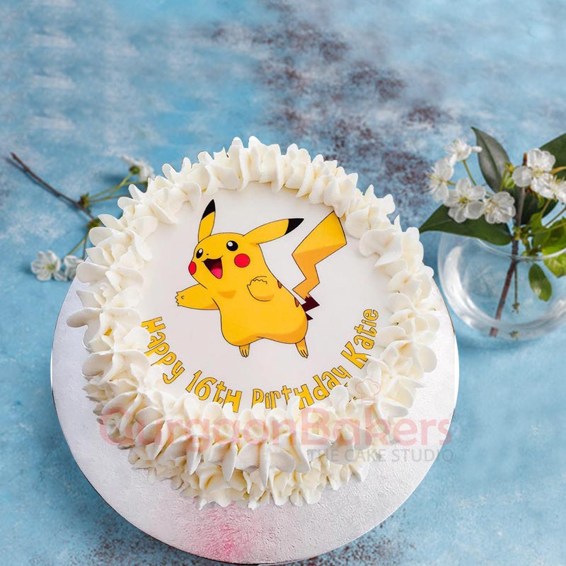 Cute Pickachu Cake