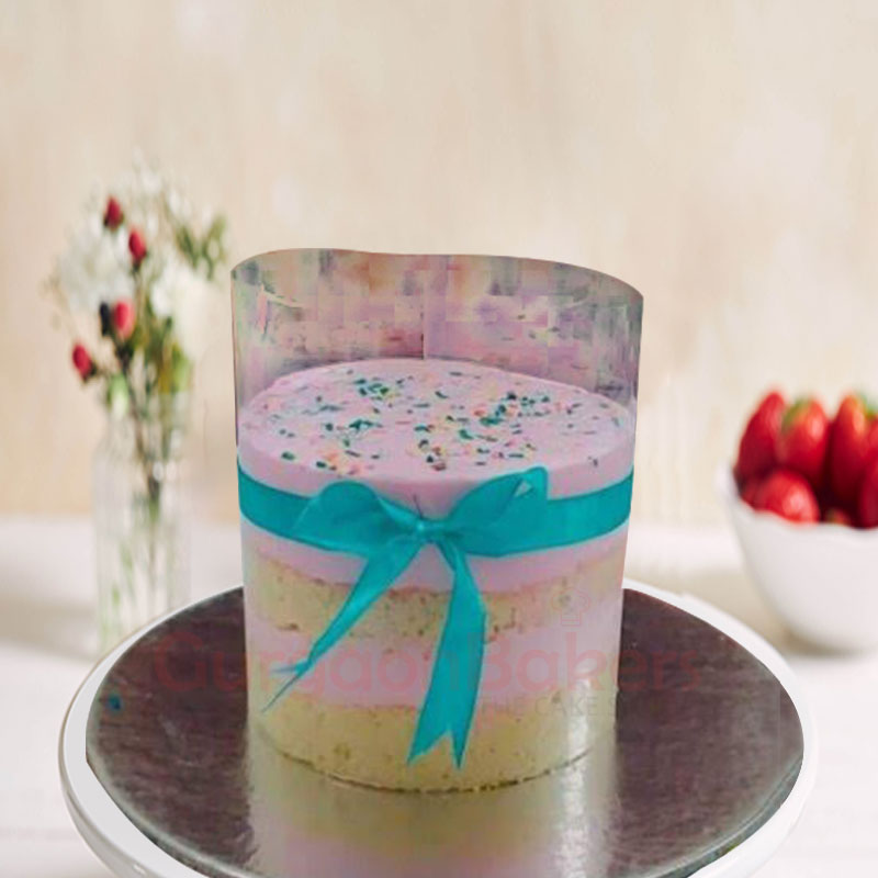 Pretty Sparkle Avalanche Cake