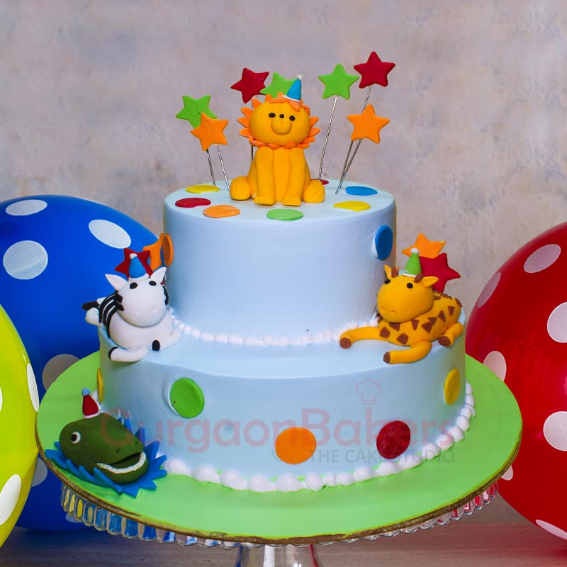 Safari Baby Cake